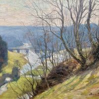 Landscape with a Bridge of Saint Nicolas in Chiny