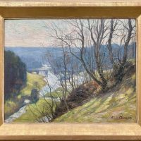 Landscape with a Bridge of Saint Nicolas in Chiny - Image 2