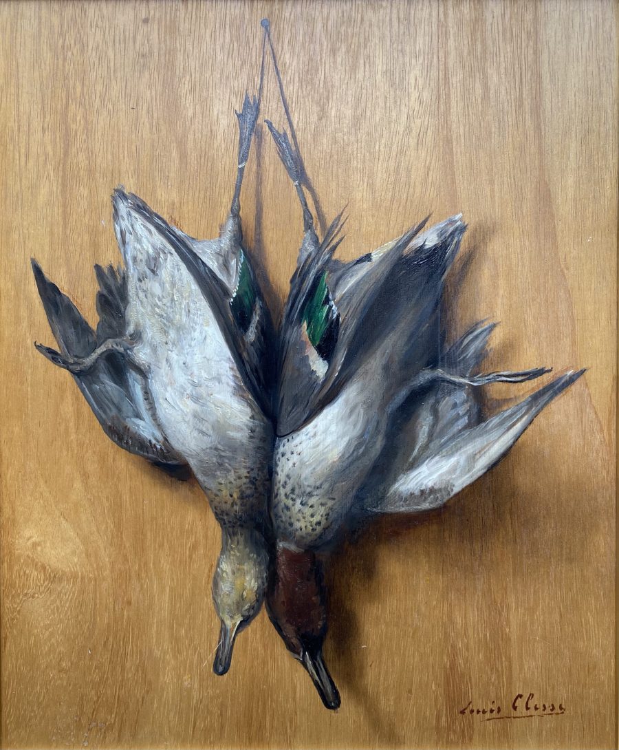Trompe L'Oeil of Two Ducks