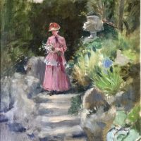 Lady in the Garden