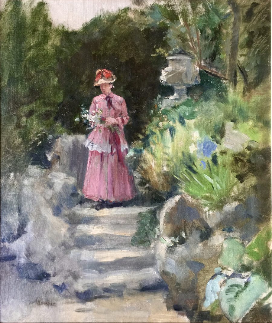 Lady in the Garden