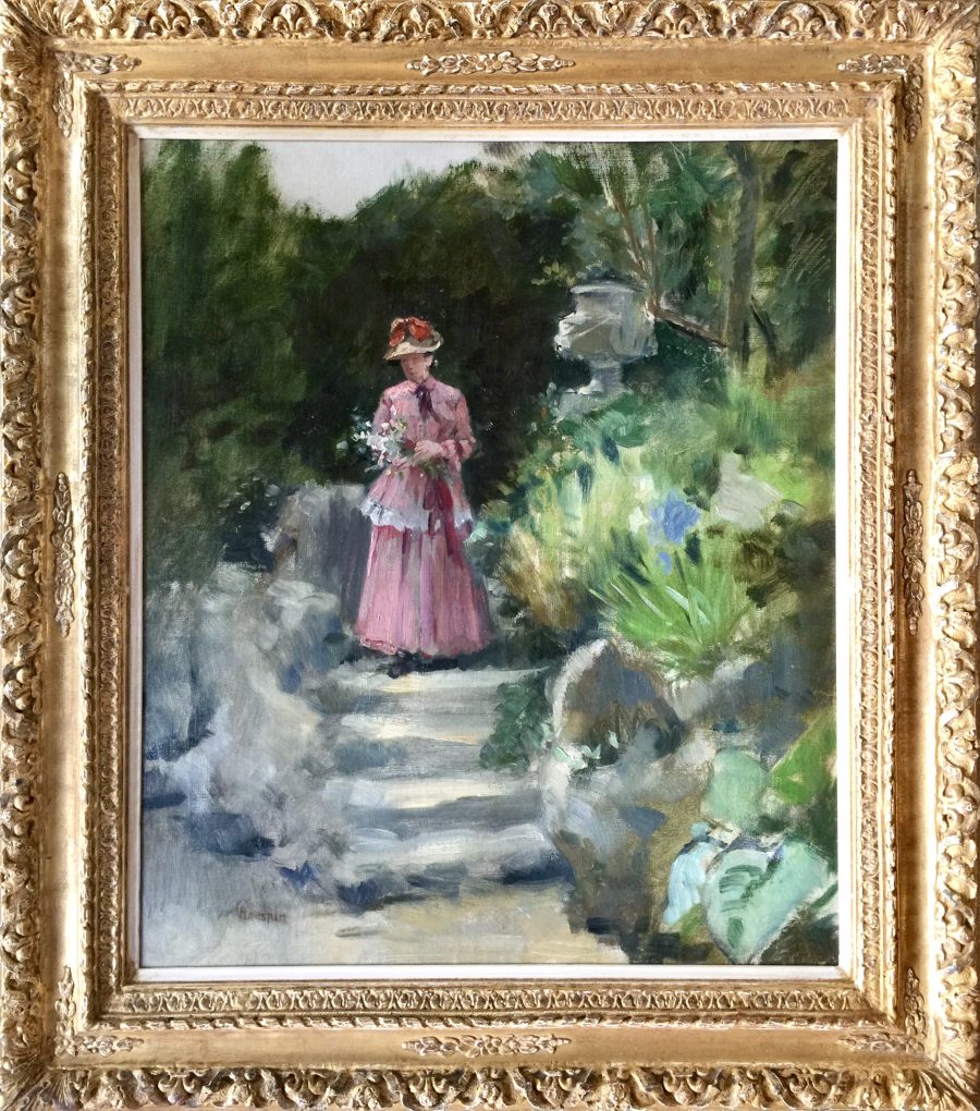 Lady in the Garden - Image 2
