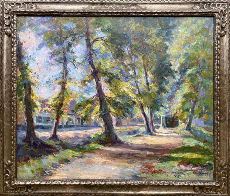 The Drive in the Village of Lissewege - Image 2