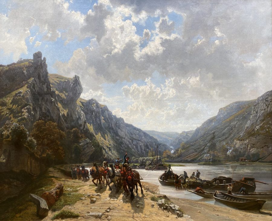 Along the River "La Meuse"