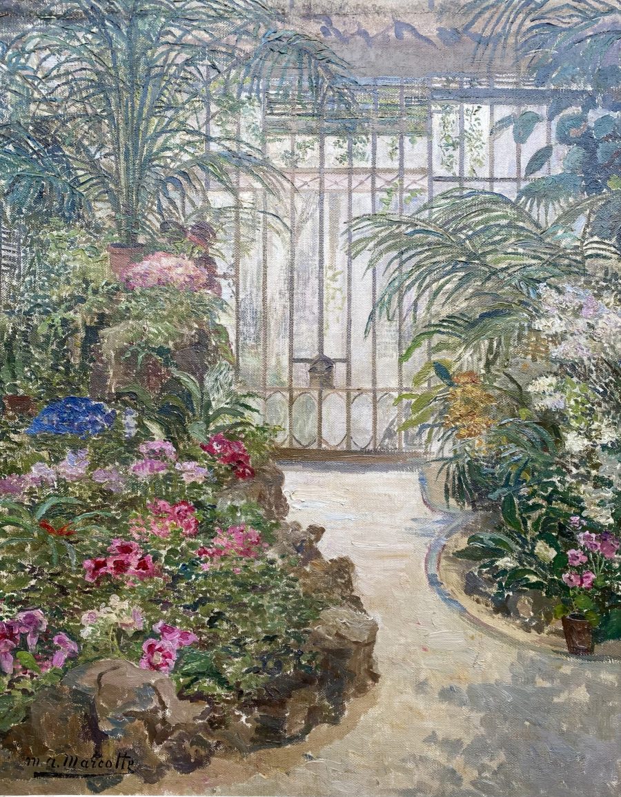A Royal Greenhouse Interior, Brussels