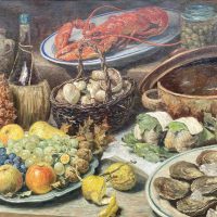 Préparatifs d'un fin souper
