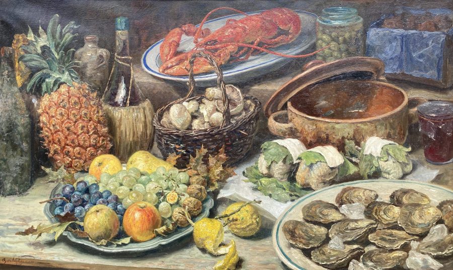 Préparatifs d'un fin souper