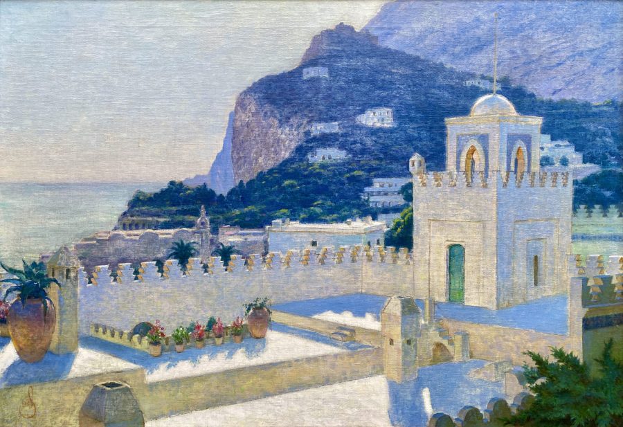 View of Villa Discopoli, Capri