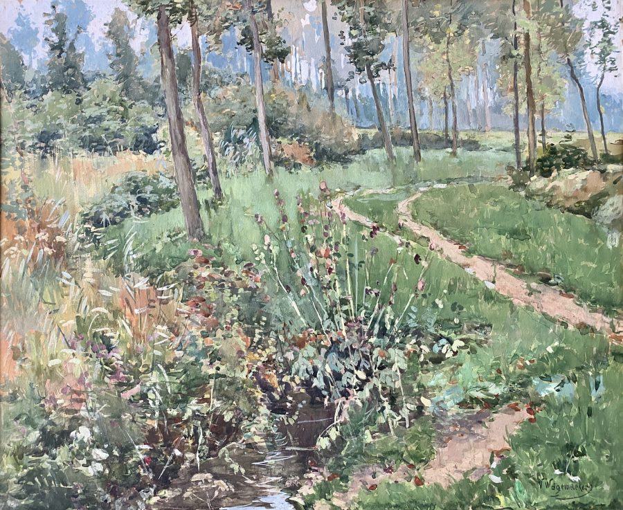 A Road through a Forest
