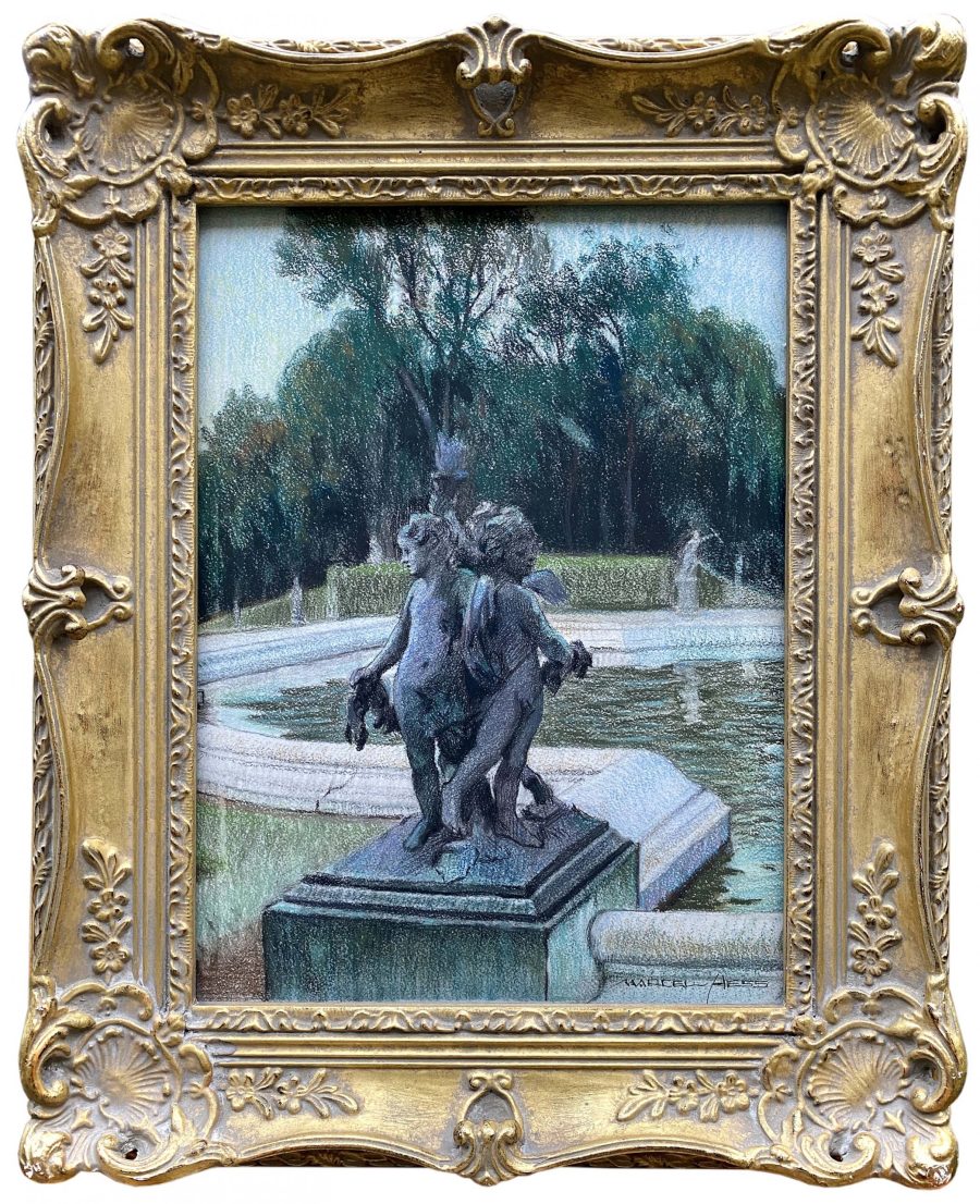 Three Angels in a Park Scene - Image 2
