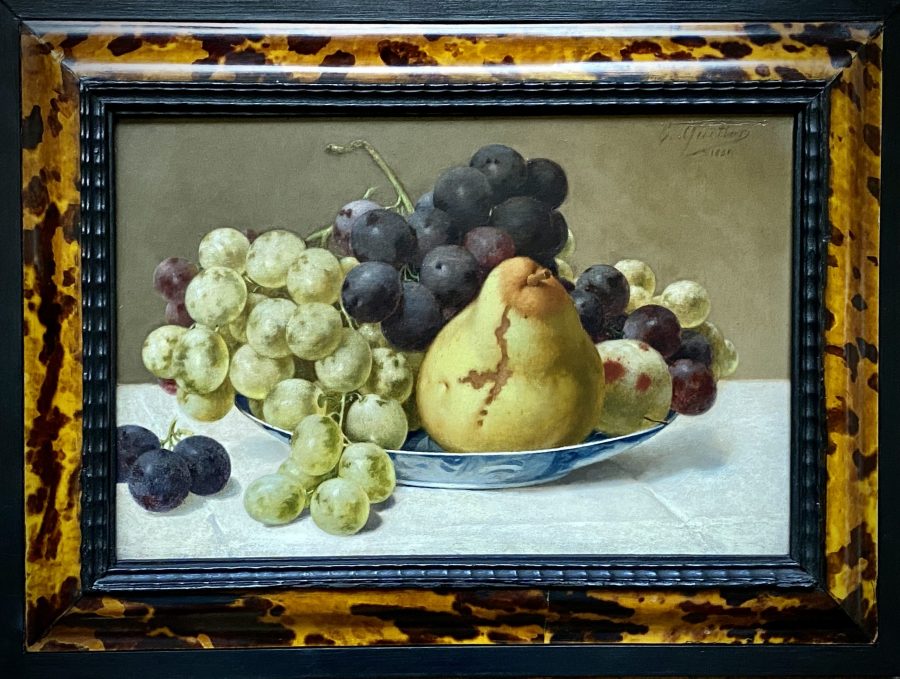 Still Life with Pear and Grapes - Image 2