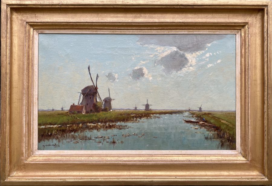 Wind Mills Along the Canal - Image 2
