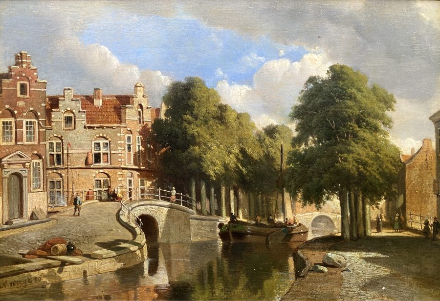 A Dutch Town View