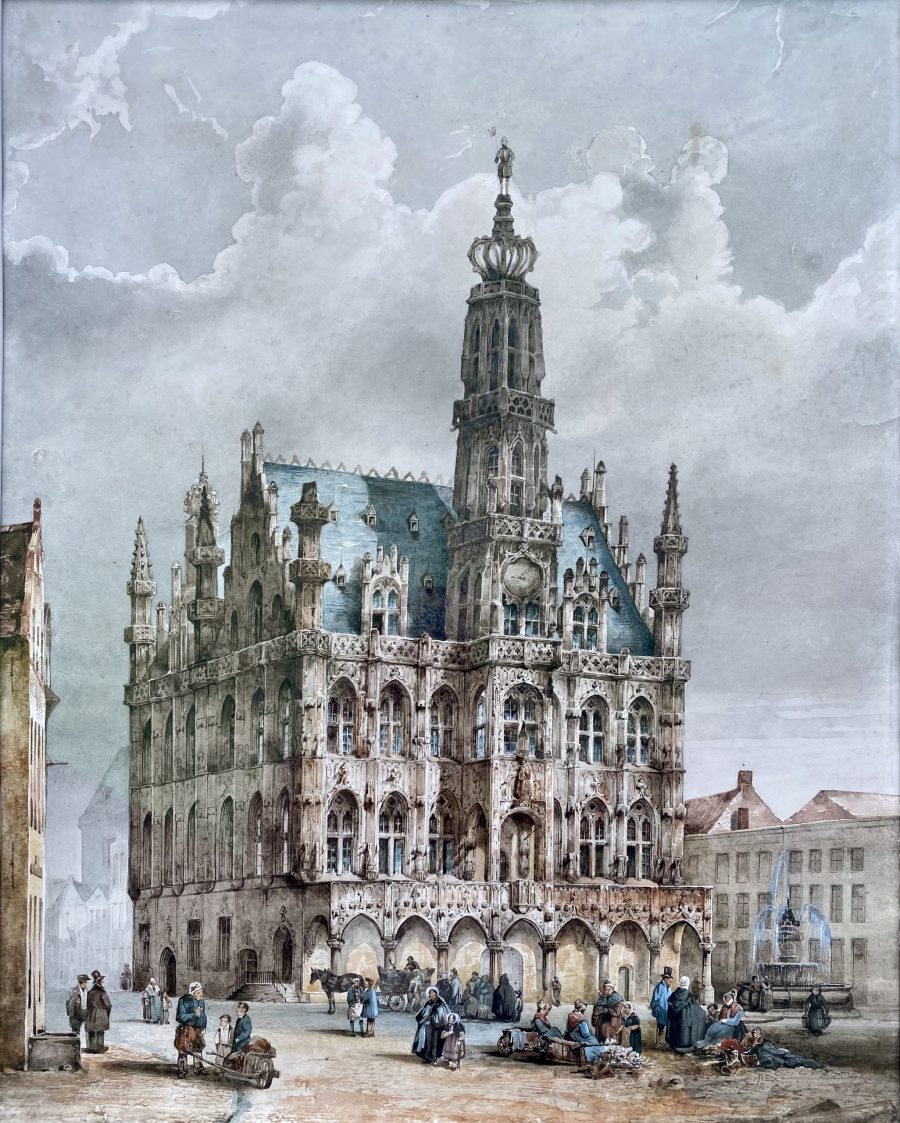 Market Scene of Oudenaarde