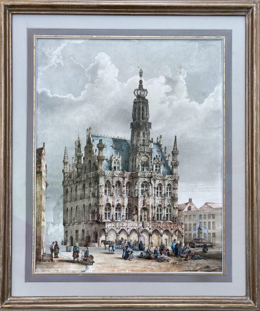 Market Scene of Oudenaarde - Image 2