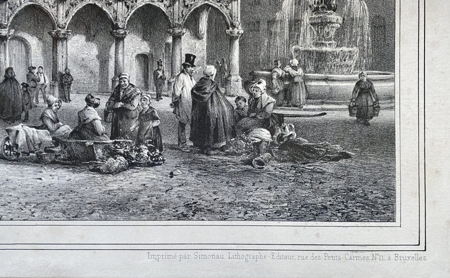 Market Scene of Oudenaarde - Image 5