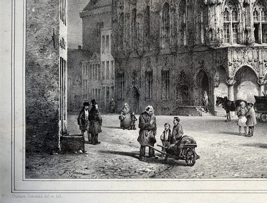 Market Scene of Oudenaarde - Image 4