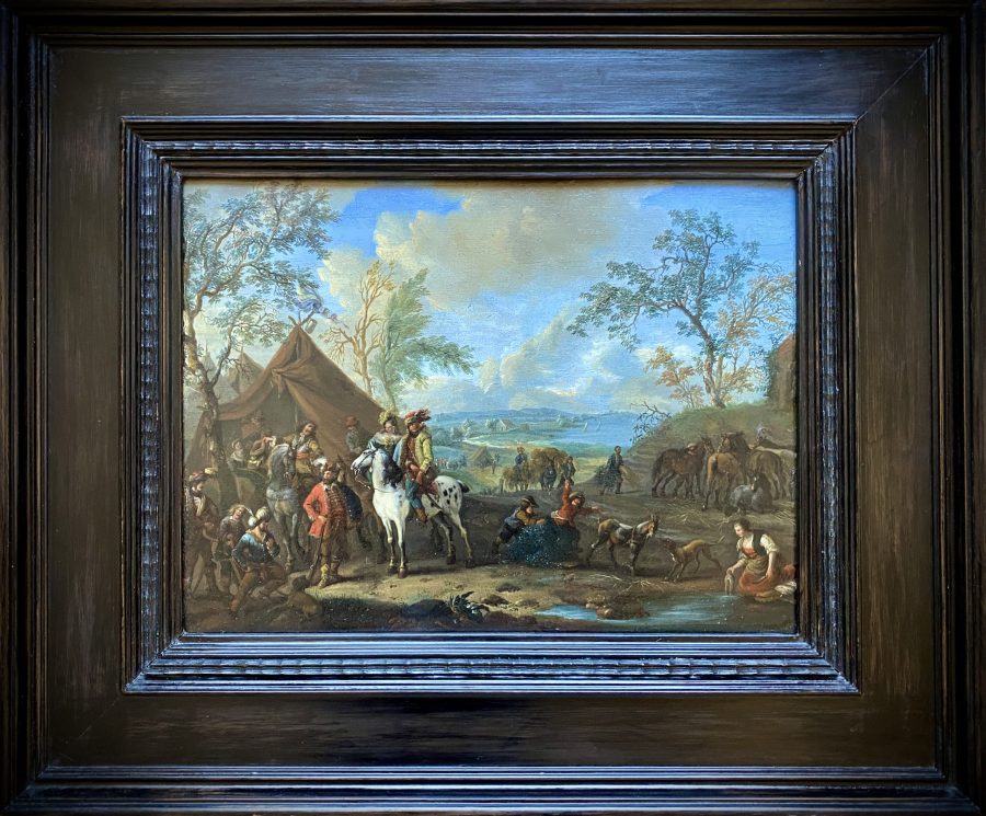 A Landscape with Riders in the Foreground - Image 2