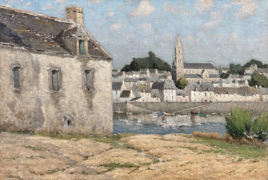 Riverside Village - Port of Tréboul, Bretagne