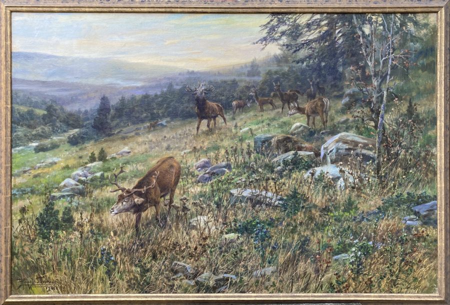 Deer in a Landscape - Image 2