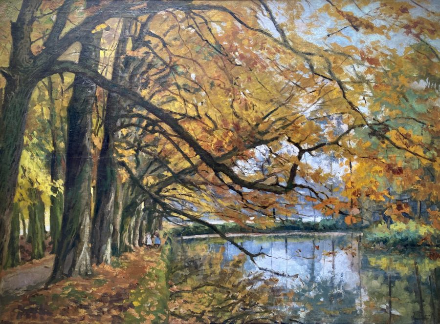 A Pond in the Park - Chateau of Val-Duchesse
