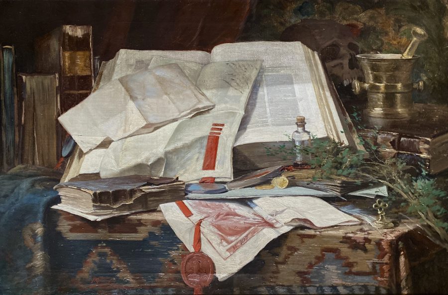Still Life with Books