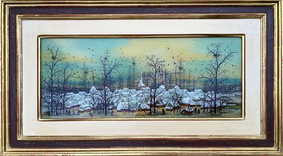 Village in the Snow - Image 2