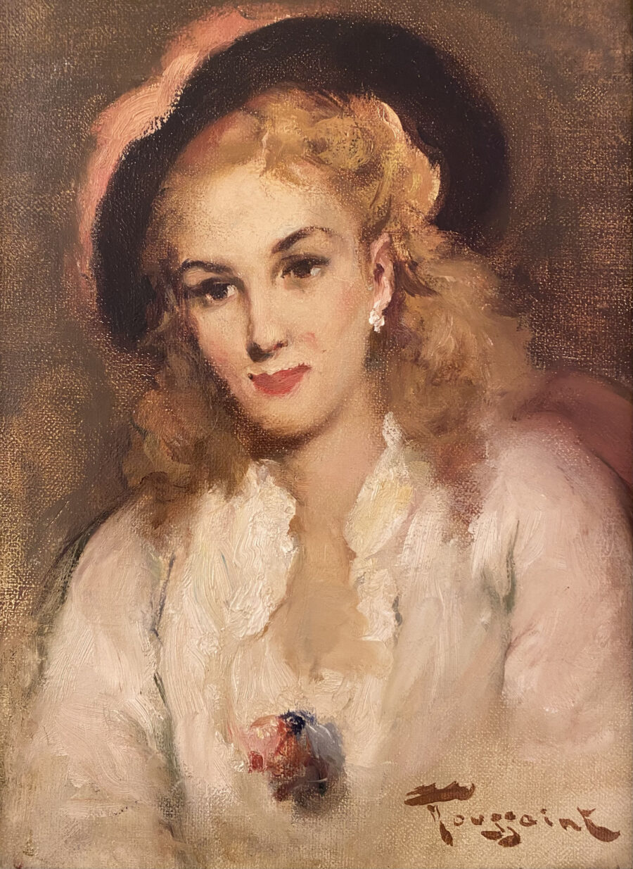 Lady in a Black Hat