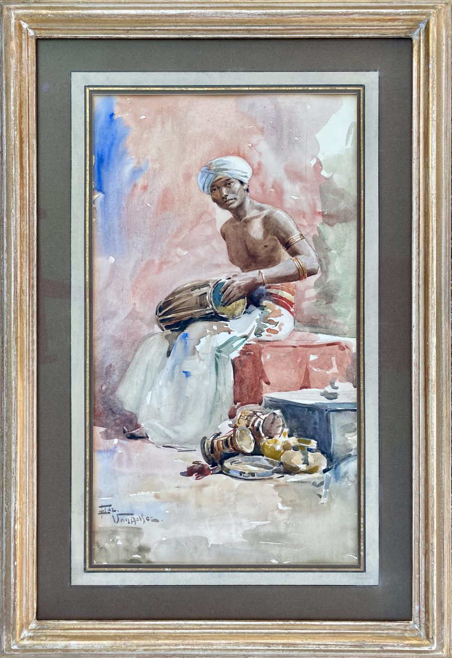 Oriental Tambourine Player - Image 2
