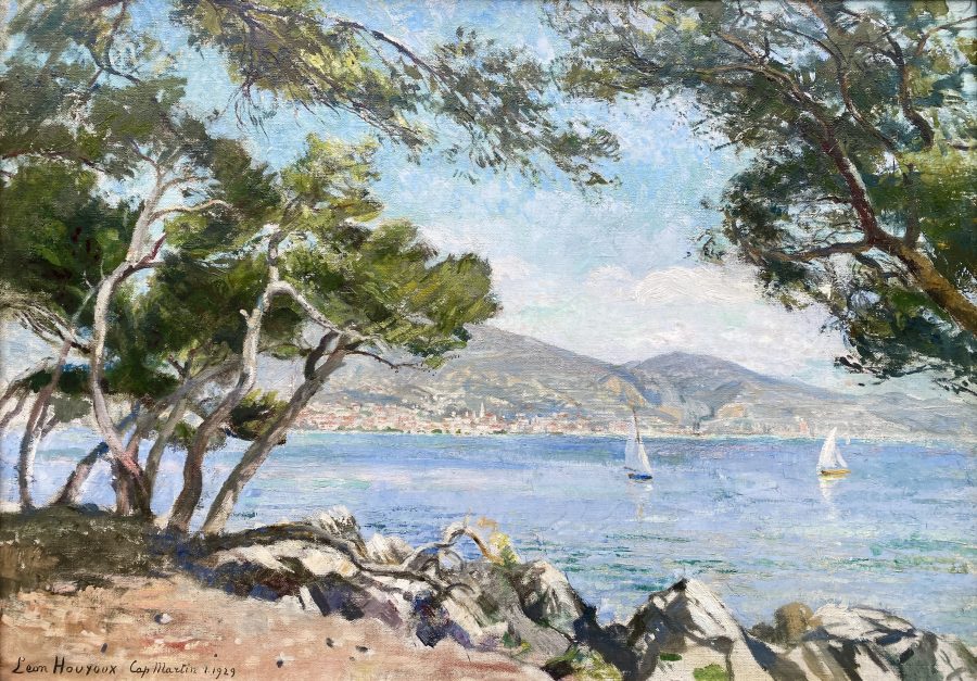 View of Cap Martin, Côte d'Azur