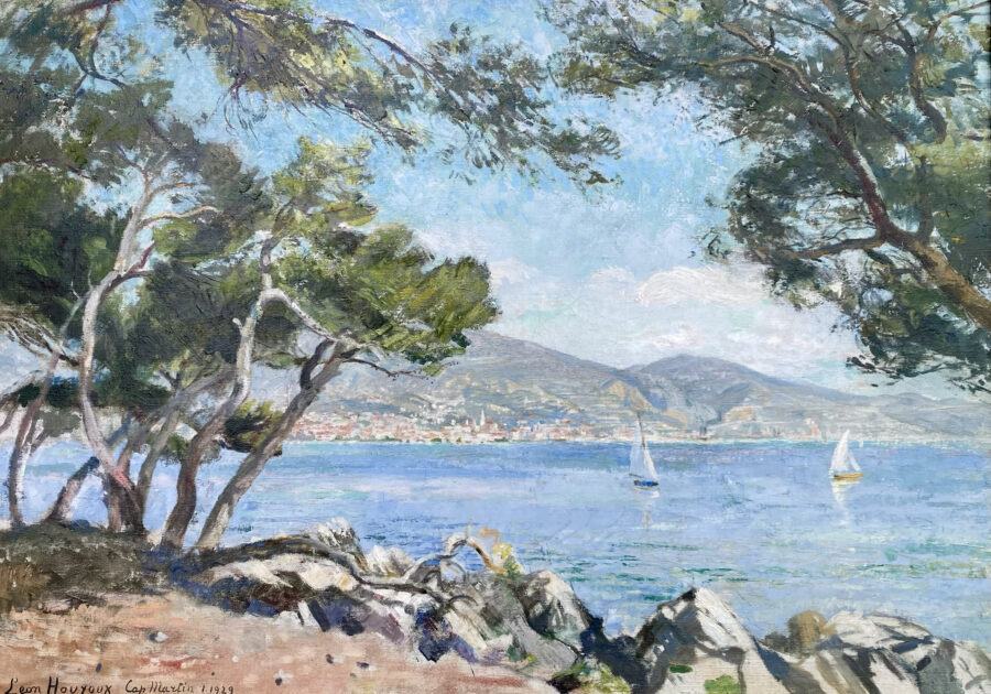 View of Cap Martin, Côte d'Azur