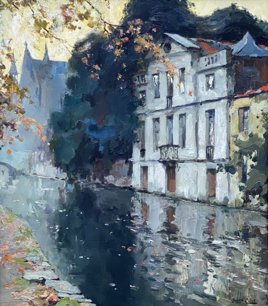 A Canal View of Bruges - Groenerei
