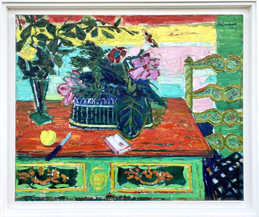 Interior with Flowers - Nature Morte - Image 2
