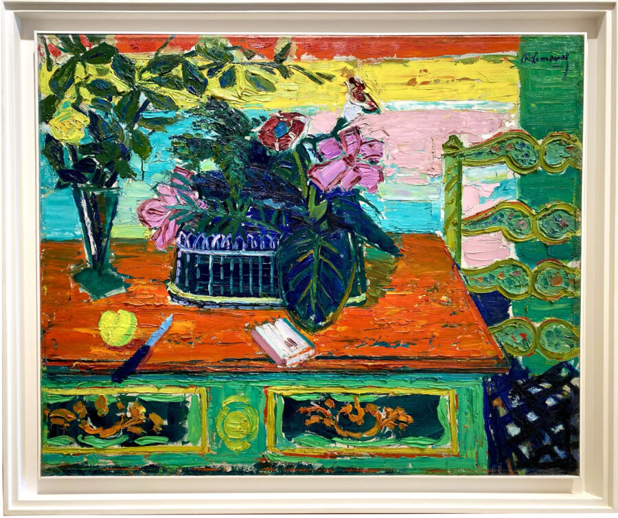 Interior with Flowers - Nature Morte - Image 2