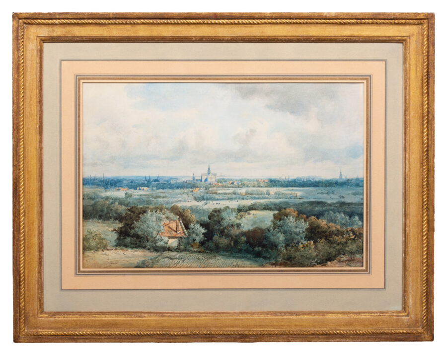 View of Haarlem with the St. Bavo Cathedral - Image 2