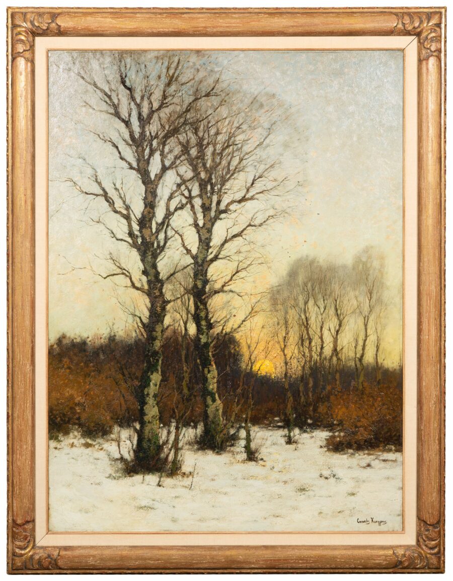 Sunset in a Winter Forest - Image 2