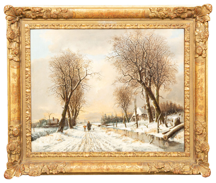 A Walk along the Snowy Landscape - Image 2