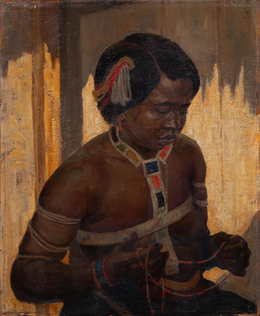 Portrait of a Zulu Girl, KwaZulu-Natal, South-Africa