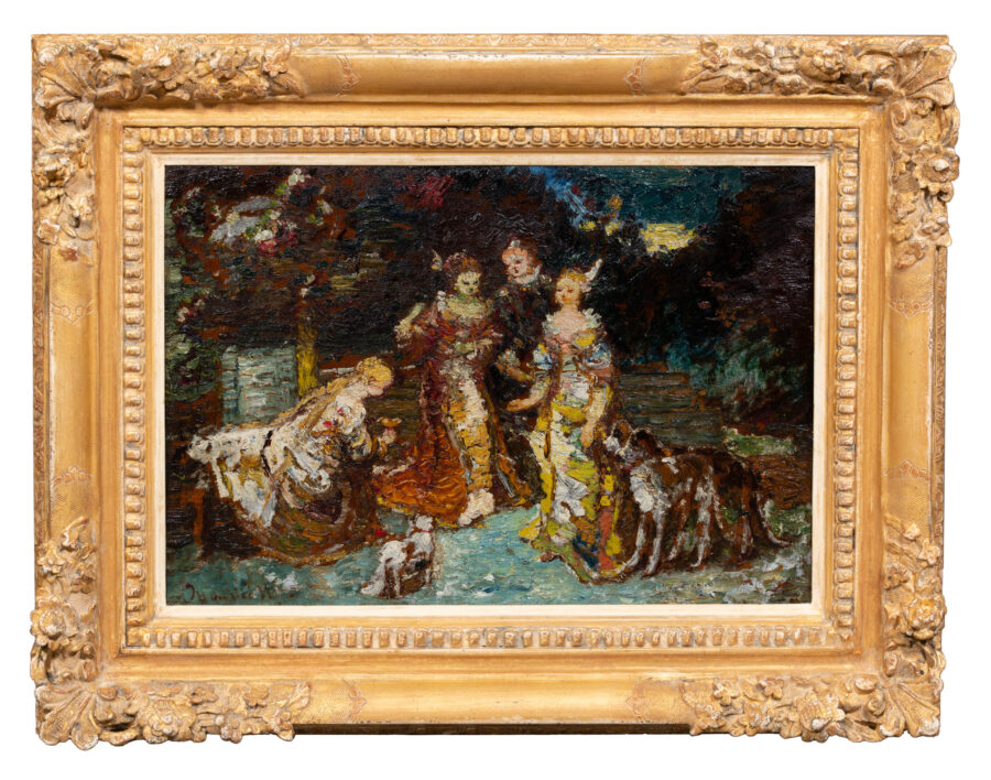 Quatre figures dans un parc - Image 2
