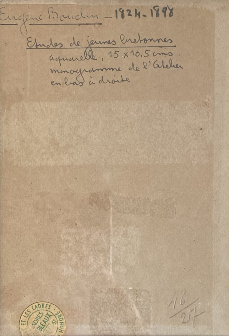 Etude de jeunes Bretonnes - Image 3