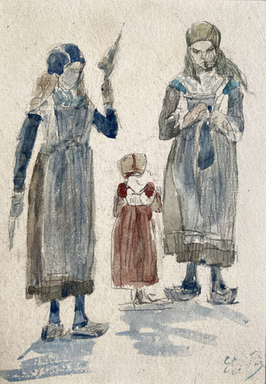 Etude de jeunes Bretonnes