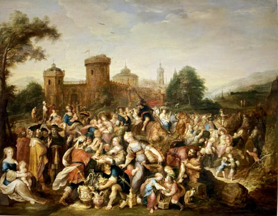 The Departure of the Israelites from Egypt - The Exodus, c. 1610 - 1620  - Image 3