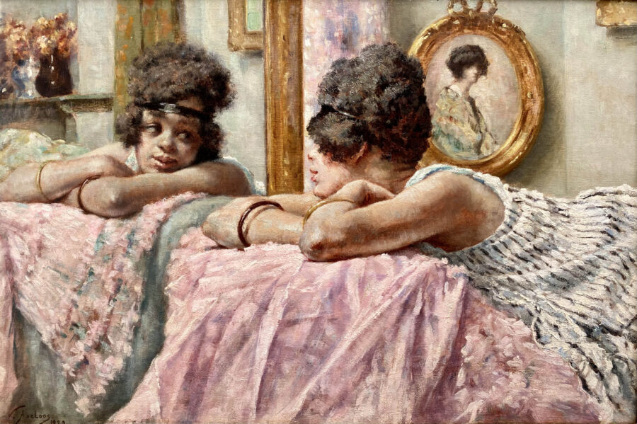 Girl at the Mirror