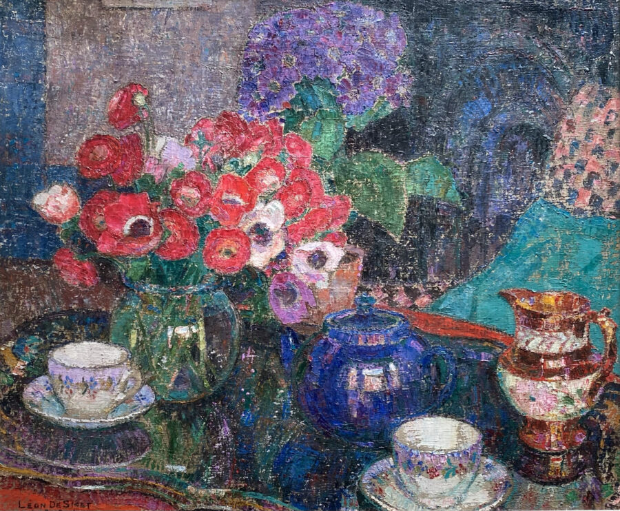 Still Life with Red Poppies