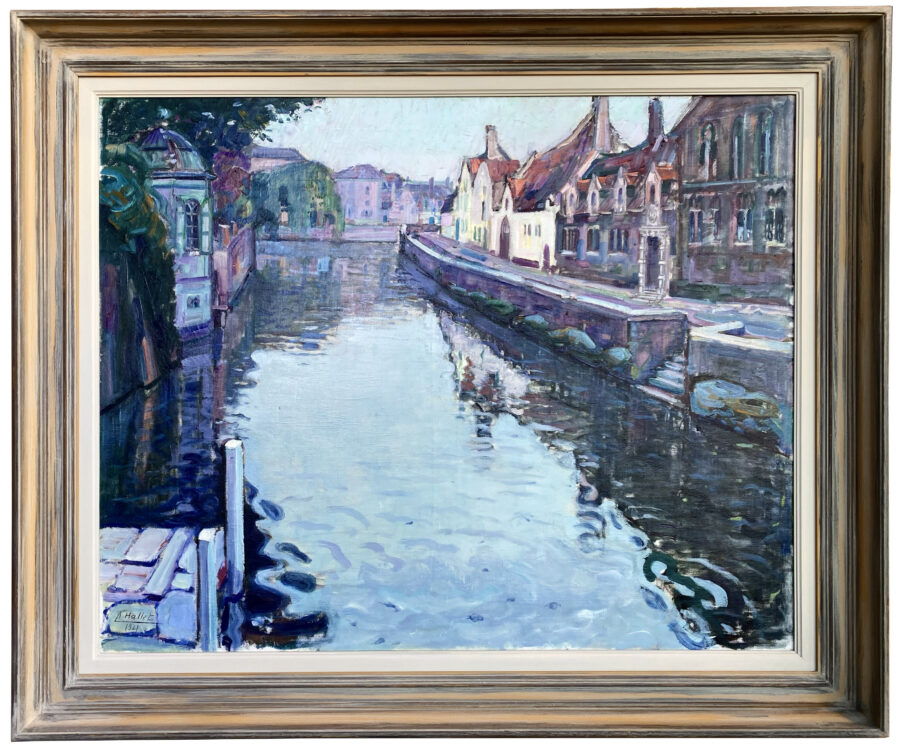 Canal View from the Meebrug, Bruges - Image 2
