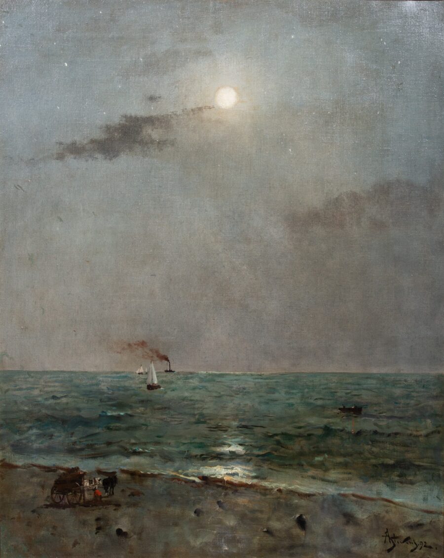 Moonlight on the Sea
