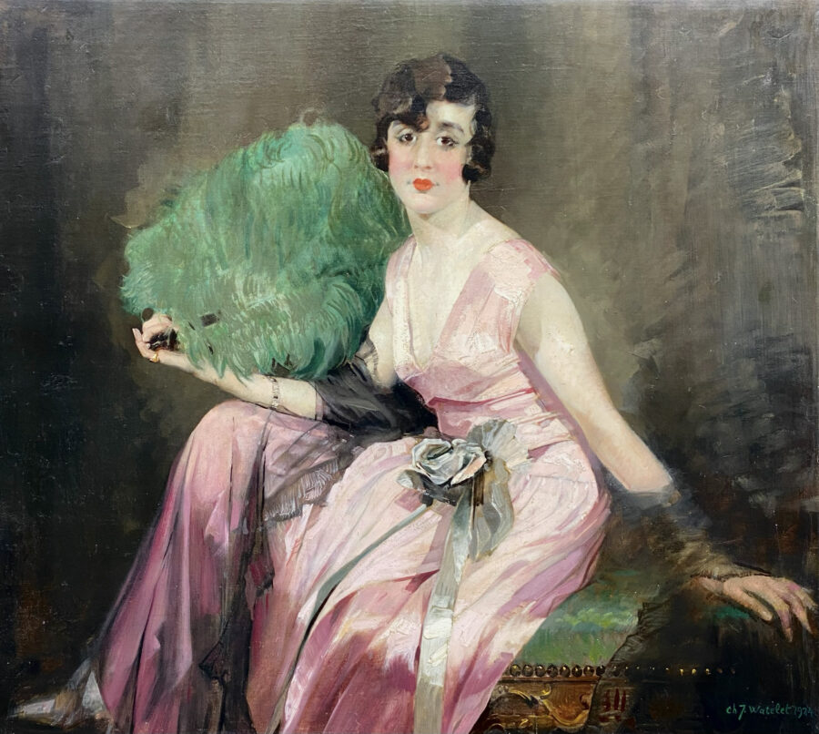 Lady in Rose