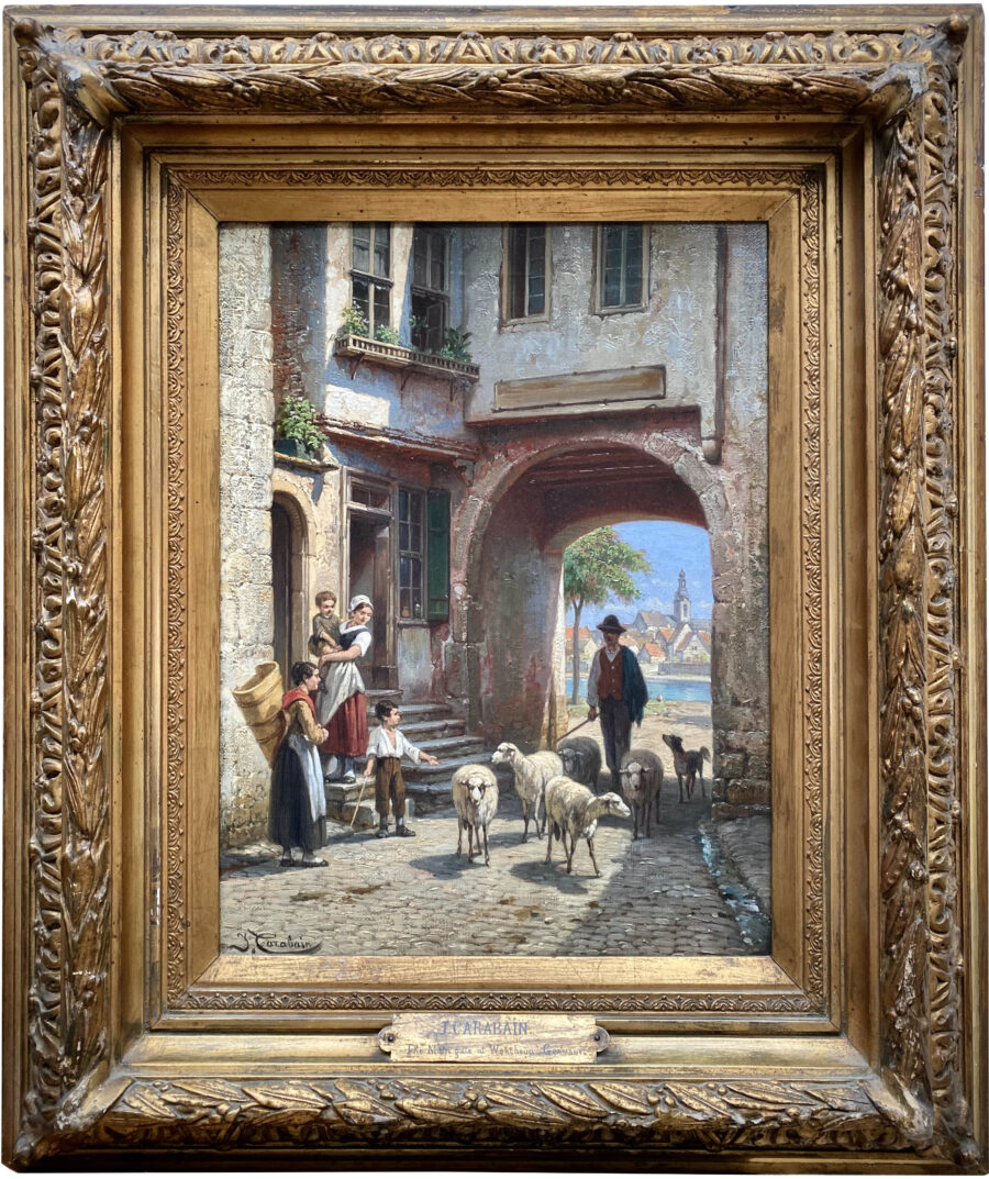 View of the Main Gate at Wertheim, Germany 1883 - Image 2