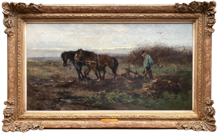Spring Ploughing with Two Horses - Image 2