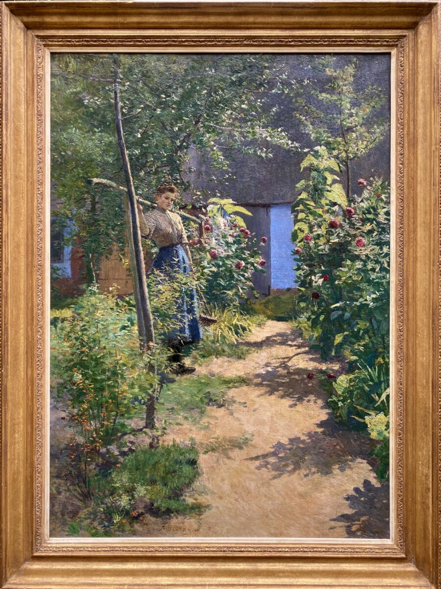 A Girl in the Garden - Image 2